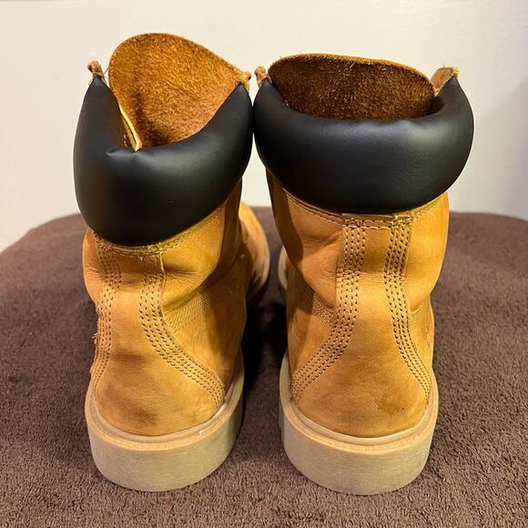 TIMBERLAND Classic Mens 6-Inch Waterproof Boots Size 10.5 - Picture 4 of 11